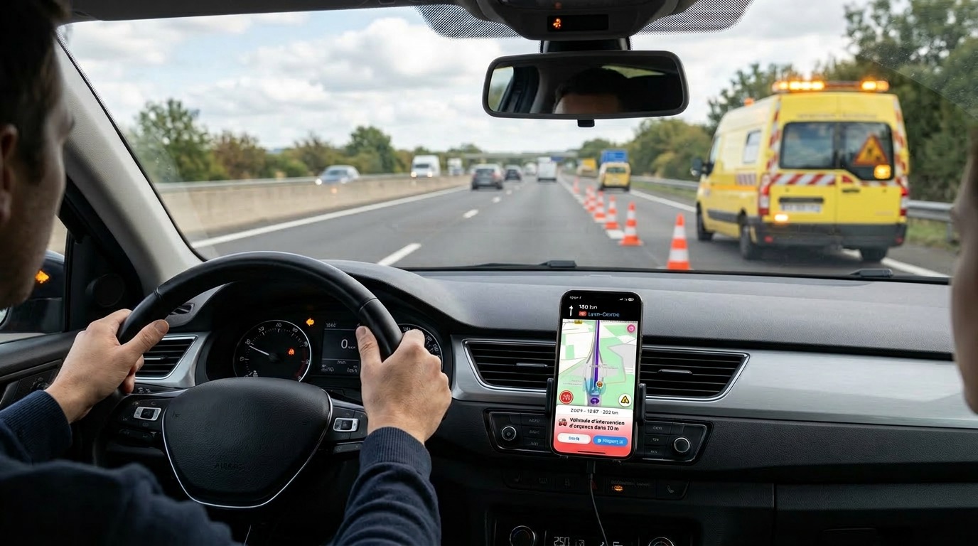Alerte Haas Alert vue depuis le cockpit