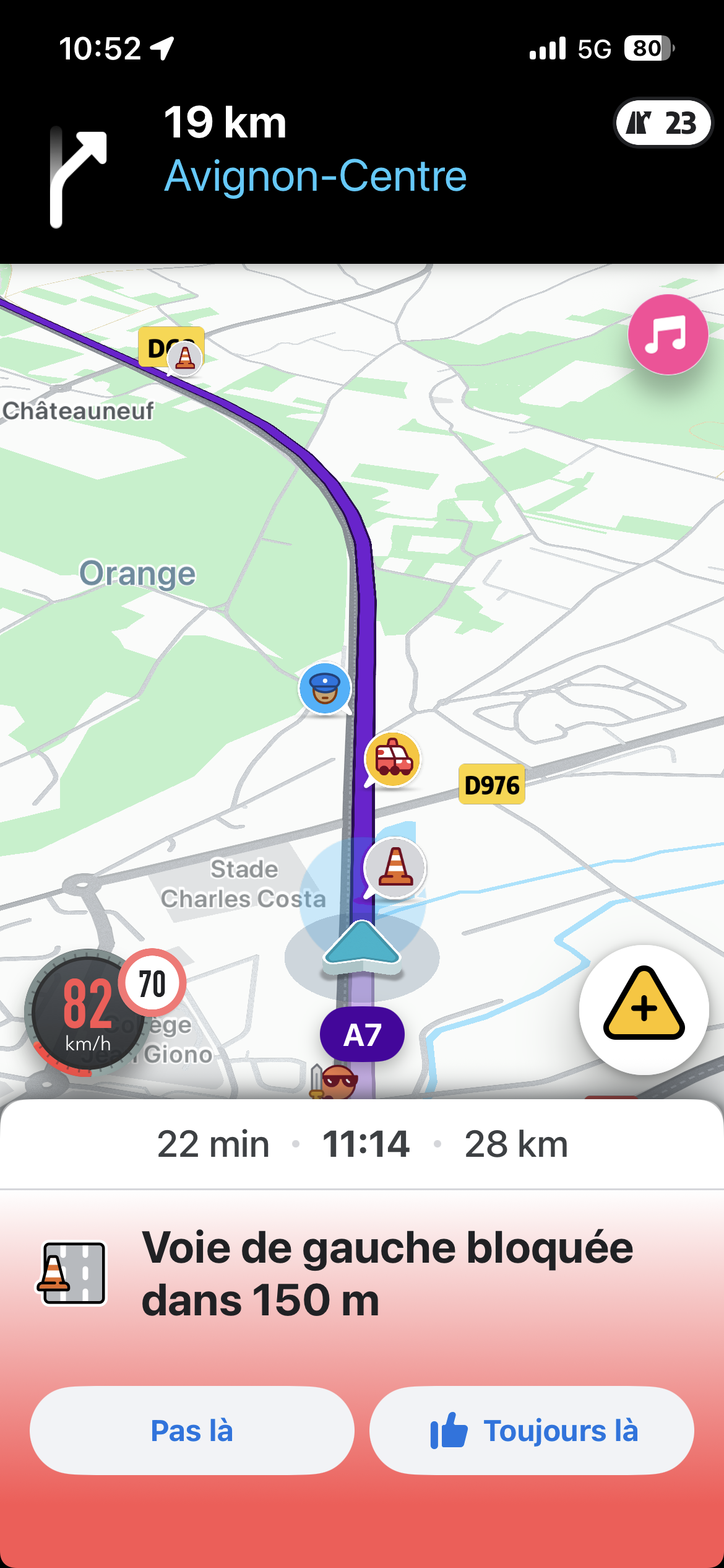 Alerte Waze 1
