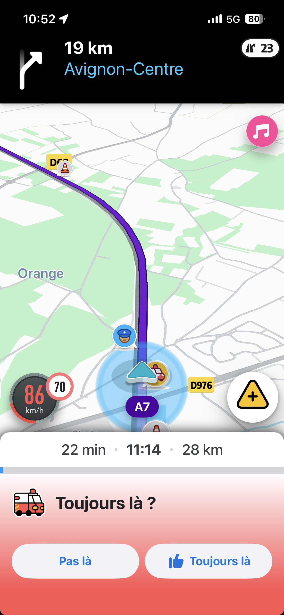Alerte Waze 2